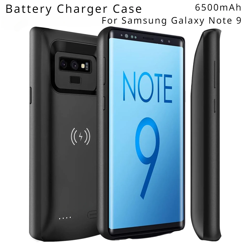 Фото Чехол-аккумулятор для Samsung Galaxy Note 9, 6500 мАч №1