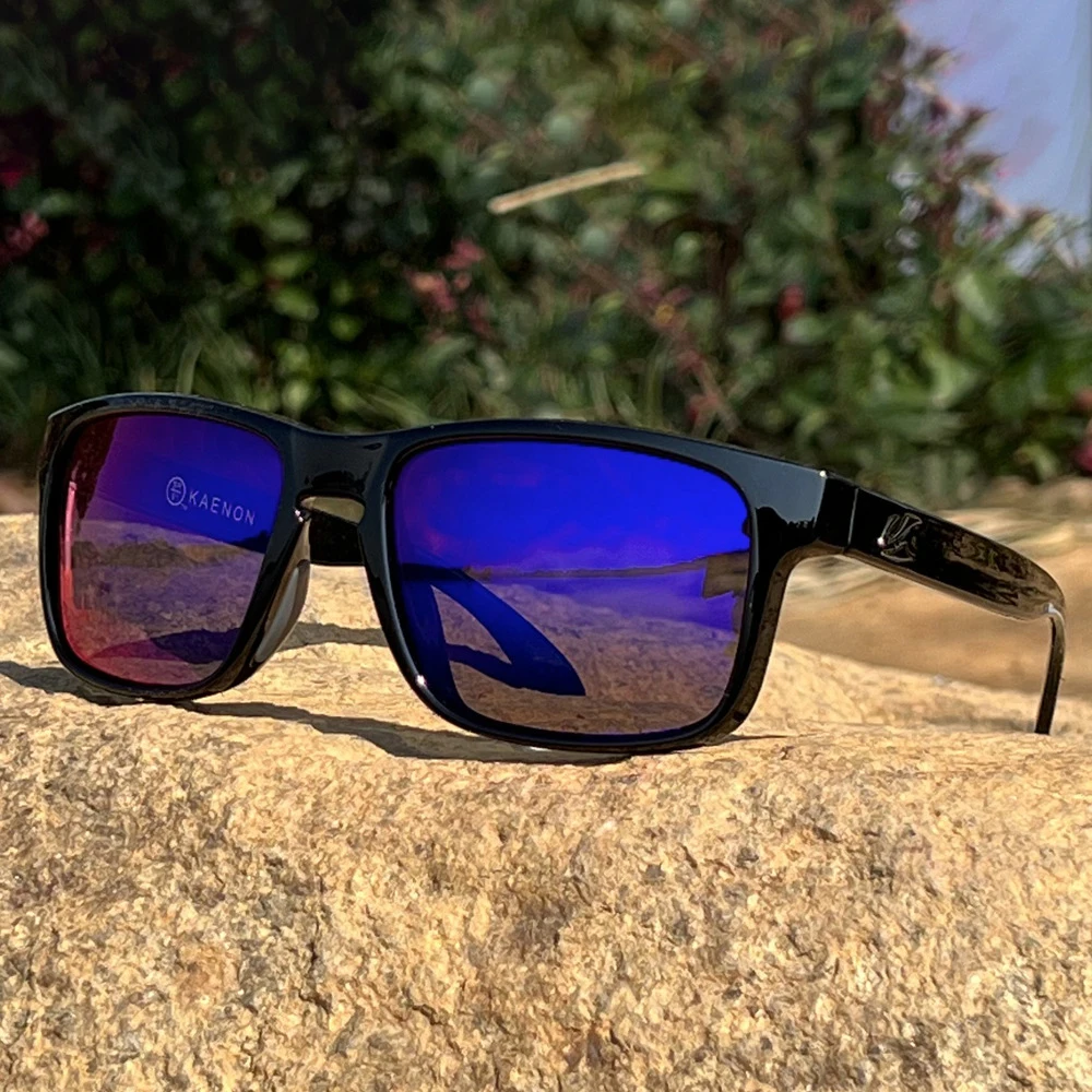 KAENON новые классические квадратные поляризованные солнцезащитные очки для