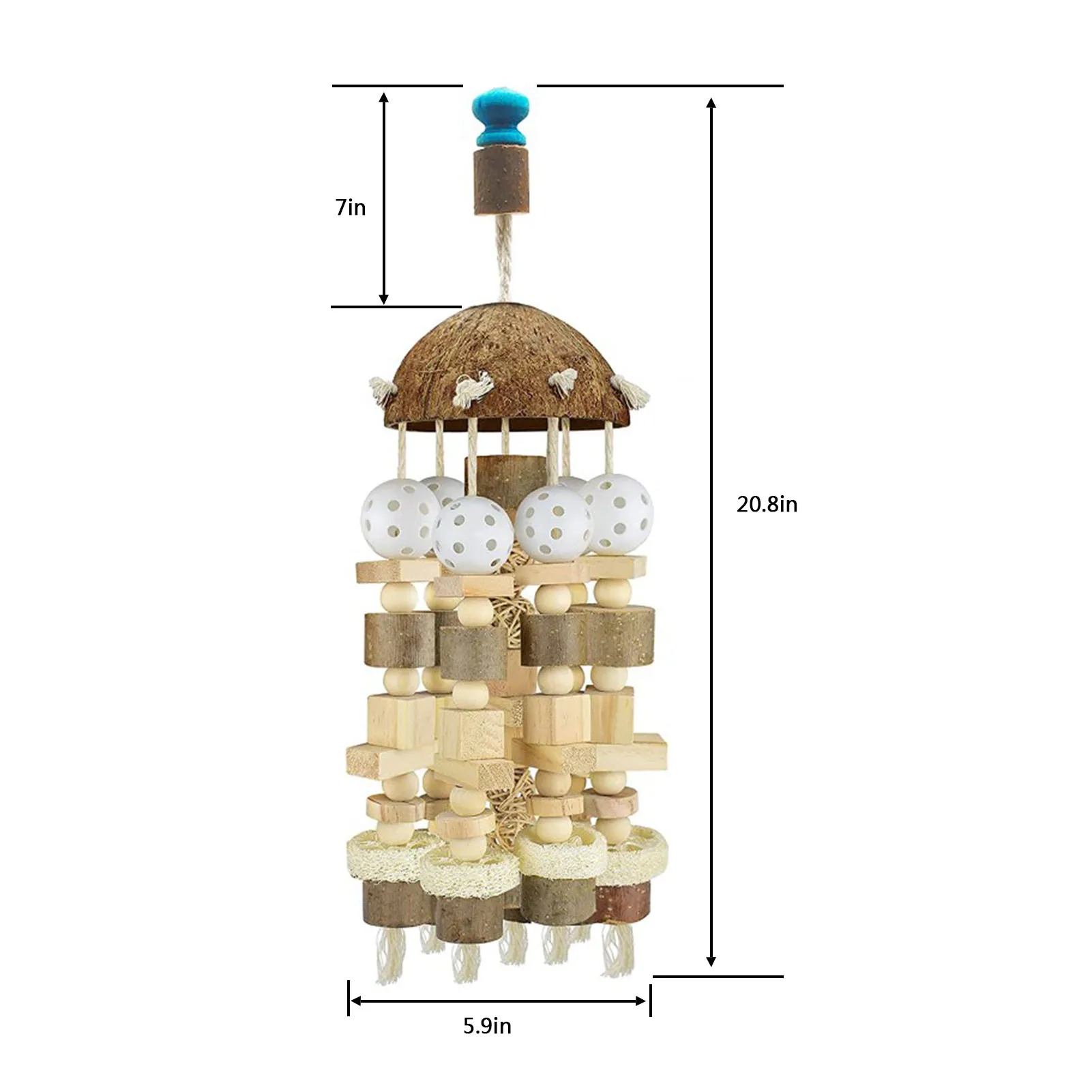 Жевательные игрушки для попугаев кубики жевания больших птиц кусачки канареек |