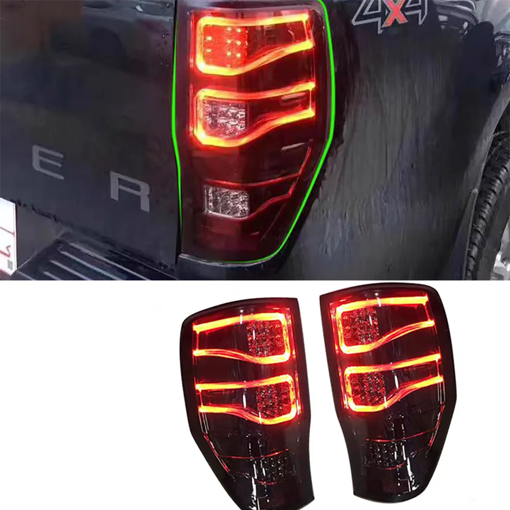 Внешние задние фонари для Ford Ranger T6 T7 T8 2012-2021 светодиодные указатели поворота