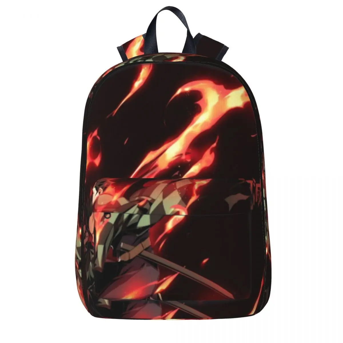 

Kawaii Demon Slayer Backpack Kimetsu No Yaiba Travel Backpacks Student High Quality Print School Bags Elegant Rucksack