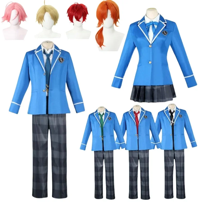 Игровой Комплект звезды Косплей Рыцари Tsukinaga Leo Trickstar Hokuto Hidaka Narukami Akehoshi Subaru