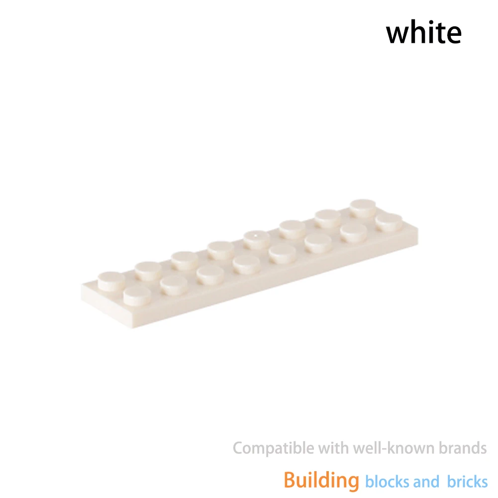 Фото 20/50 шт. доска MOC DIY 2x8, совместимая с строительными блоками известного бренда 3034, классическими строительными блоками, креативными игрушками, подарками №2