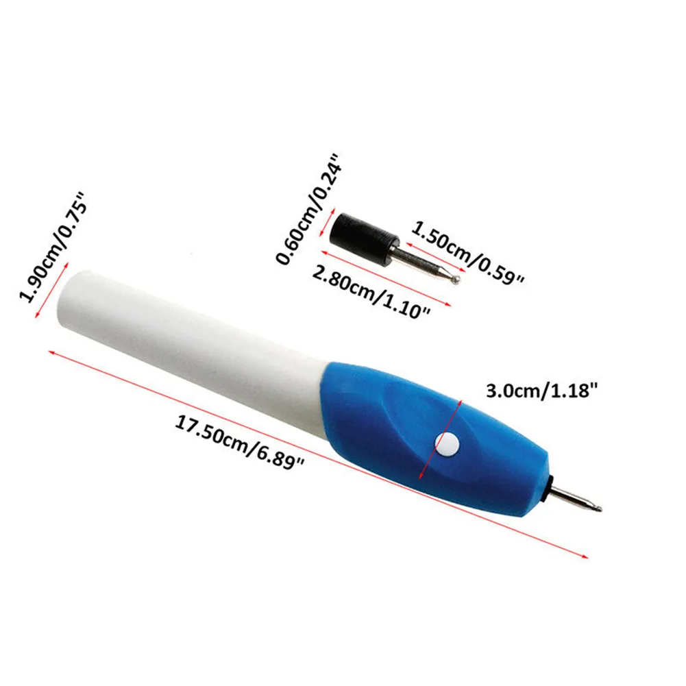 

Tool Electric Engraving Pen 2.8x0.6cm DIY Tool Equipment Tungsten Steel