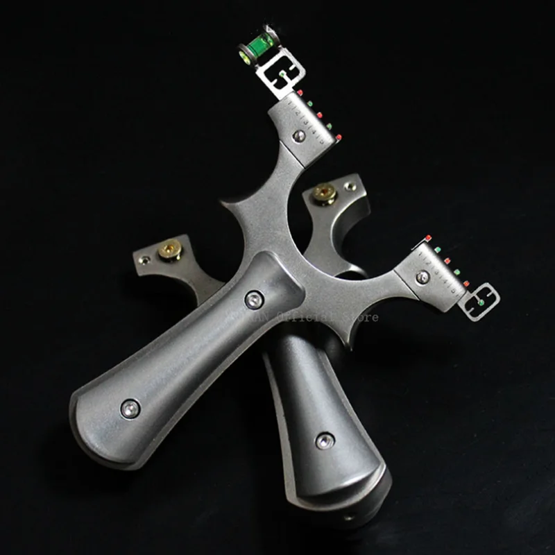 

High-Strength Stainless Steel Slingshot Professional Shooting Game Slingshot Outdoor Hunting Catapult with Rubber bands
