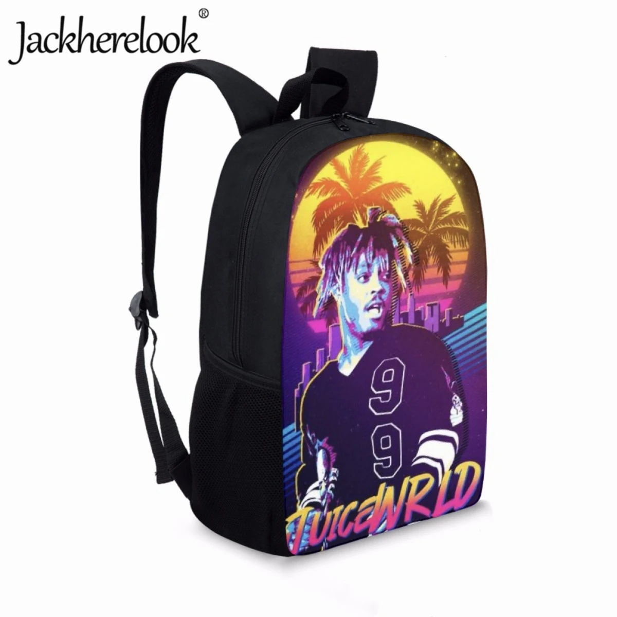 Jackherelook American Street Style Cool Boys School Bags Teenagers School Backpack Fashion Retro Senior Book Bags Boys Girls Bag