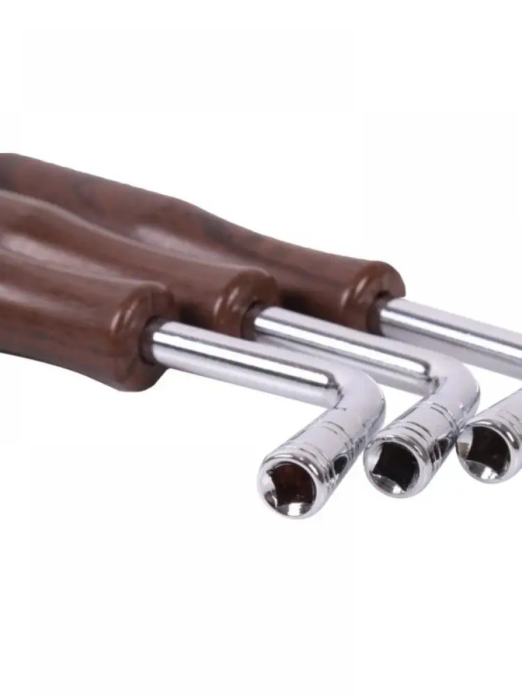 

Hot Sale Piano Tuning Hammer L-Shaped Square Wrench Tuner Wrench Pointed String Piano Guzheng Repair Tool