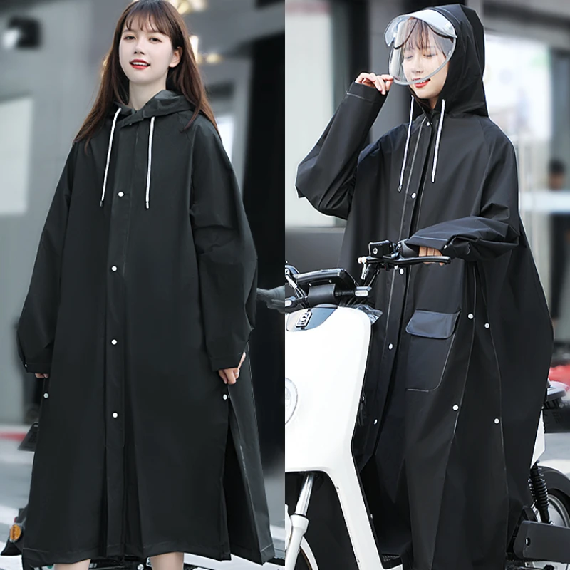 

Cute Rainproof Raincoat Long Full Body Riding Waterproof Raincoat Travel Outdoor Lightweight Adult Bike Rain Poncho Rain Gear