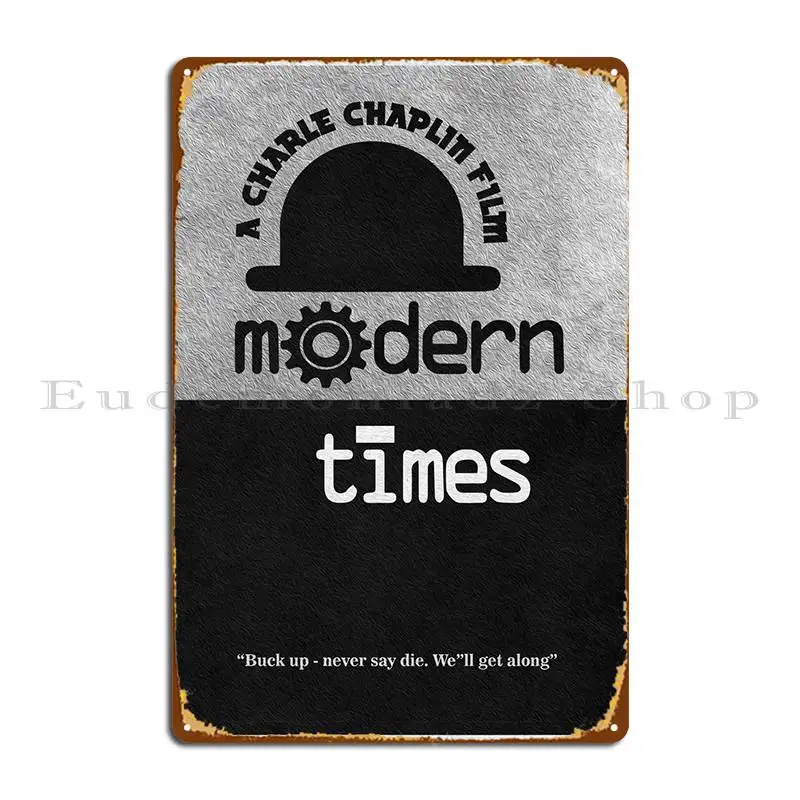 Современный постер с изображением времена металлическая вывеска Настенный