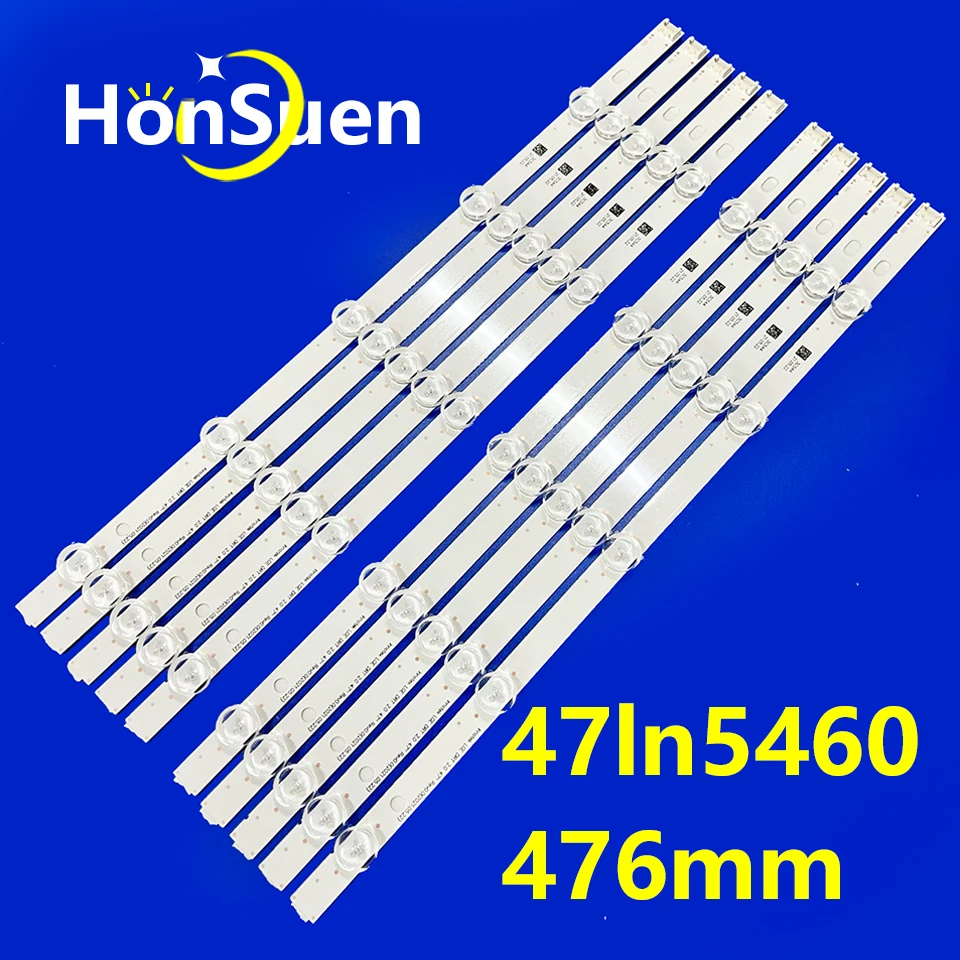 

5/6kit LED Backlight Strip For 47ln5460 47ln5700 2.0 47