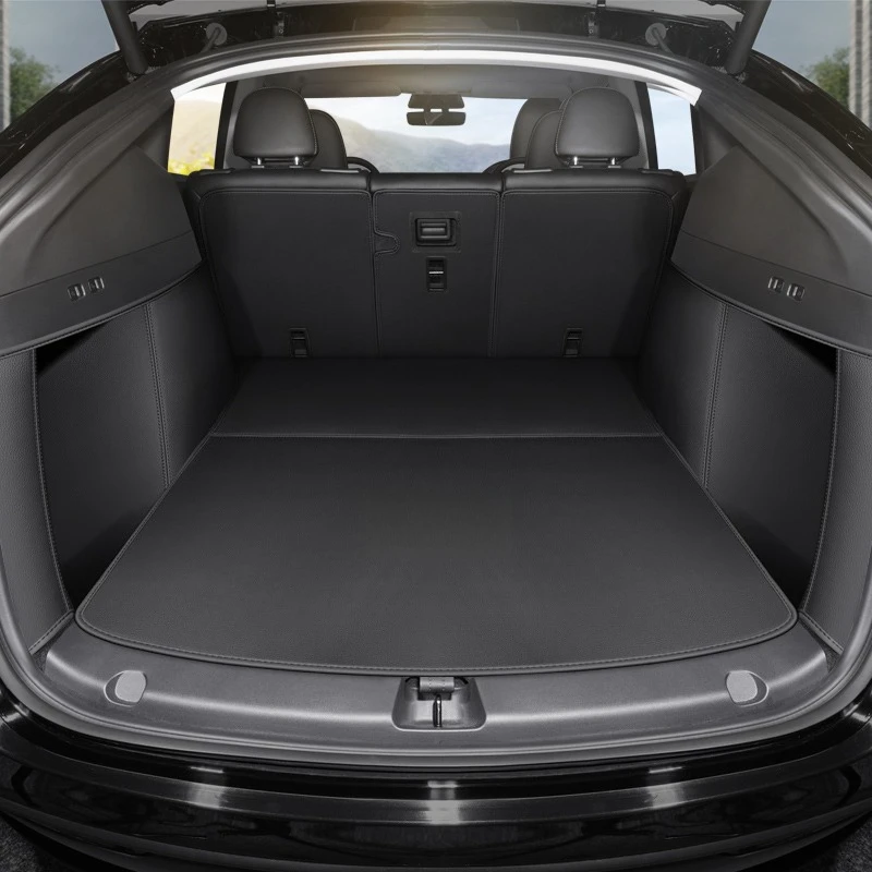 

Коврики в багажник автомобиля с полным покрытием для Tesla Model Y Model 3 S X 6-местные детали интерьера автомобильные аксессуары
