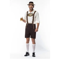 adult male traditional oktoberfest costume lederhosen bavarian octoberfest german beer mens costume