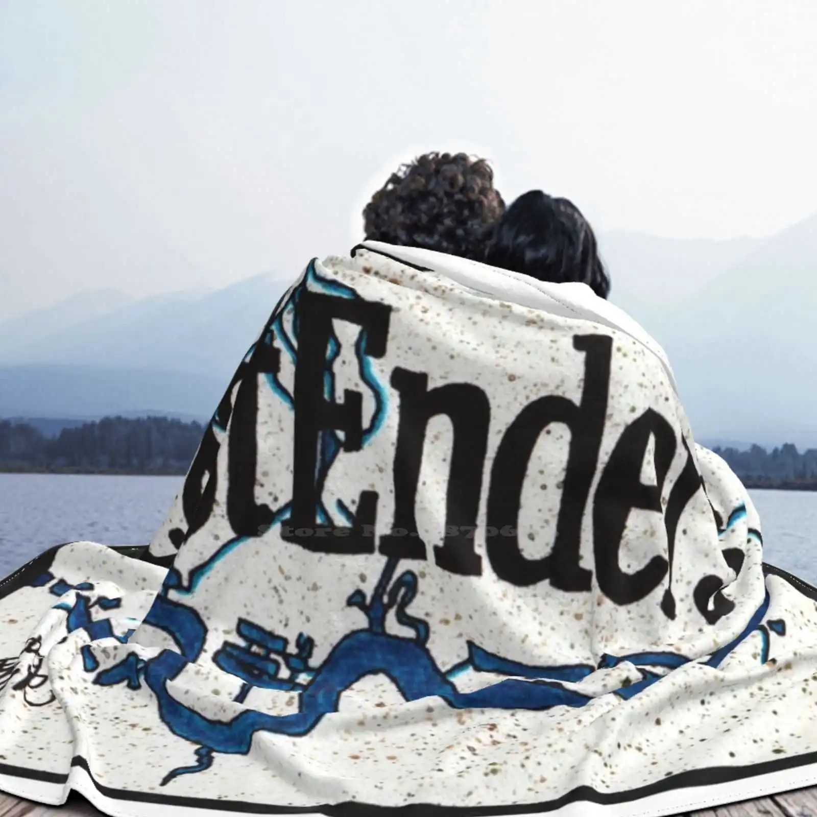 Eastender River Новое поступление модное теплое фланелевое одеяло для отдыха Eastenders Logo