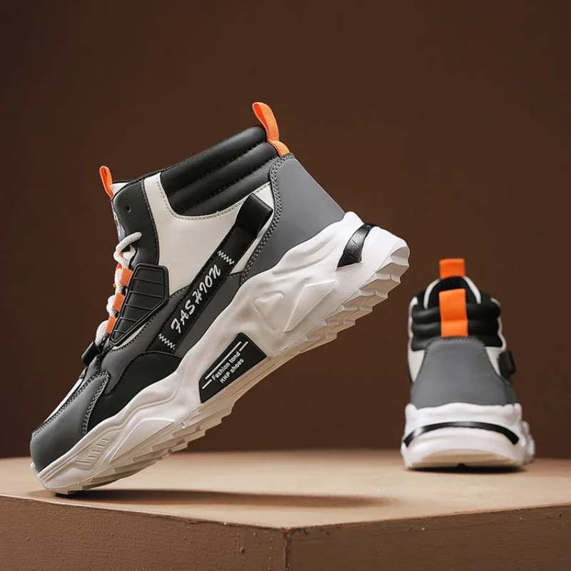 Мужские ботинки новинка 2024 зимние тапочки теплая мужская обувь