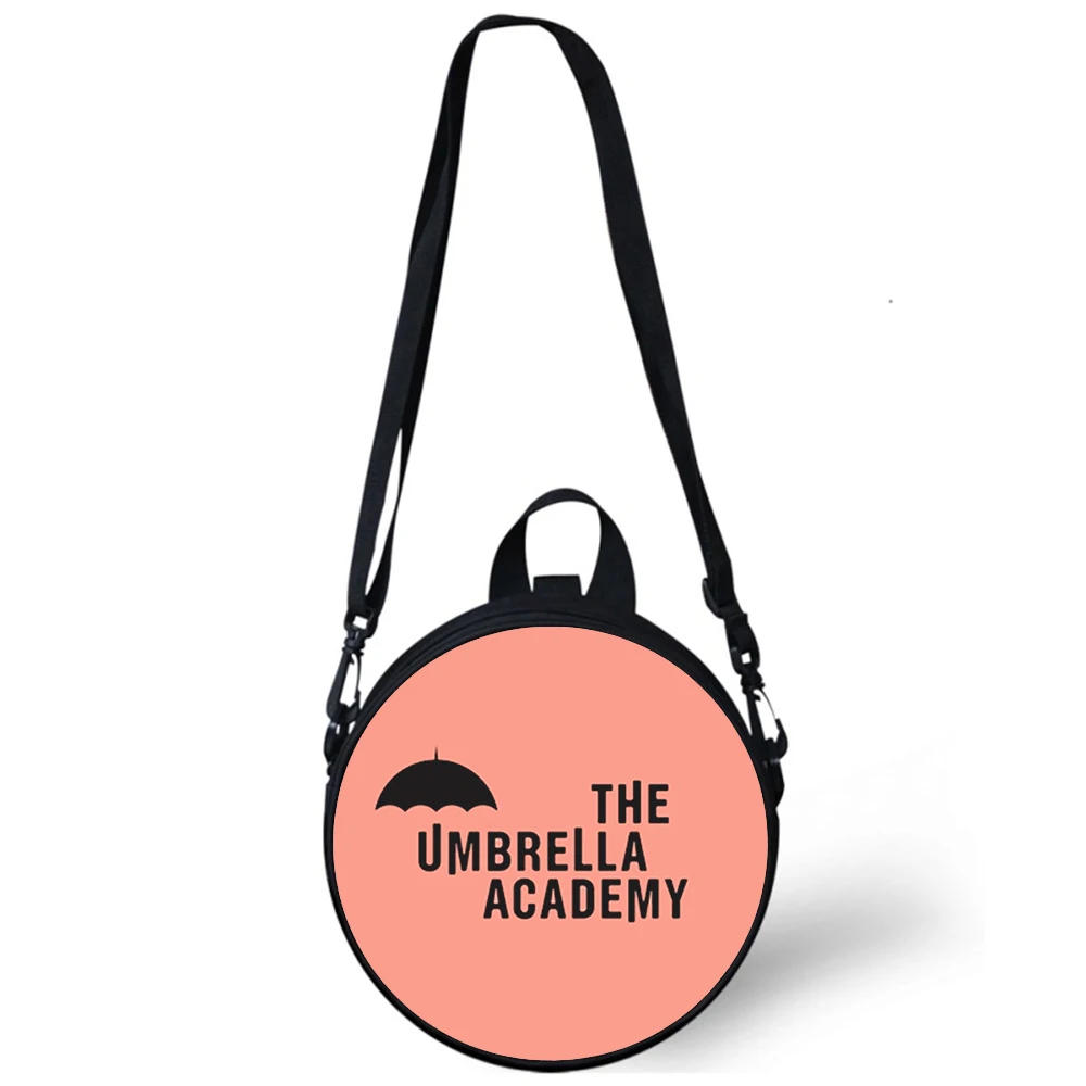 The Umbrella Academy Child kindergarten Bag 3D Print Crossbody Shoulder Bags For School Women Mini Round Bagpacks Rugtas Bag