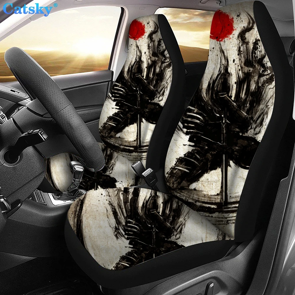 

Samurai, Japanese samurai,Samurai, Japanese samurai,Chinese Dragon Background Car Seat Covers, Multiple Color Options