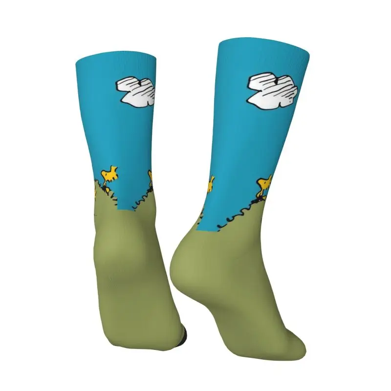 Носки мужские с рисунком комиксов Снупи Бигль собаки забавные носки унисекс