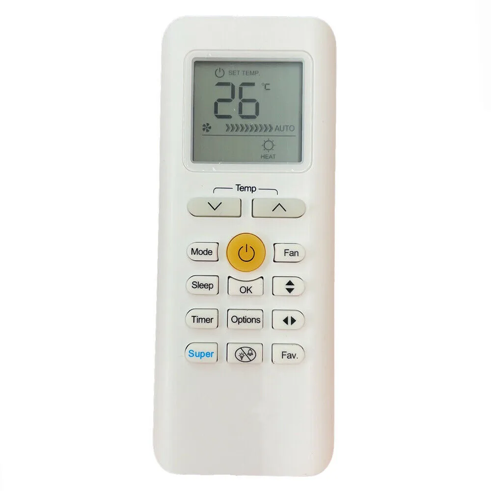 

New Replacement Remote Control RG70A/BGEF For Midea RG70E1/BGEF RG70E/BGEF RG70C/BGEF AC Air Conditioner