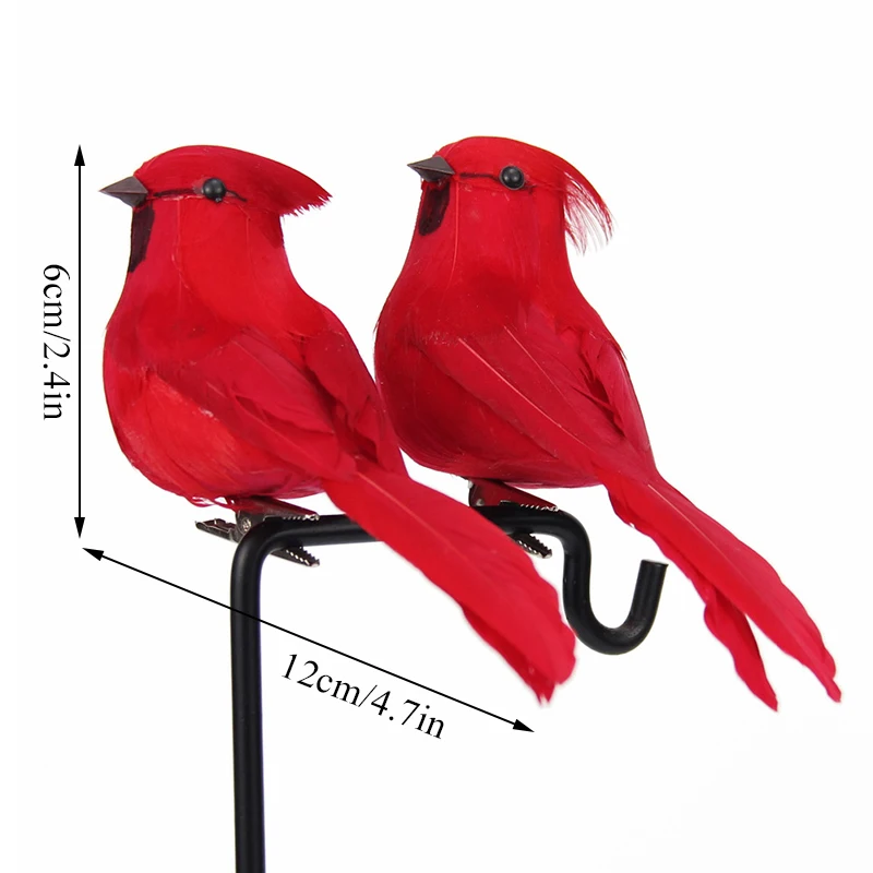 Творческие искусственные попугаи пенопластовые перья имитация птицы модель для