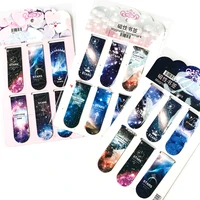 6 piecesset of magnetic bookmarks creative stationery student prizes book accessories student stationery supplies