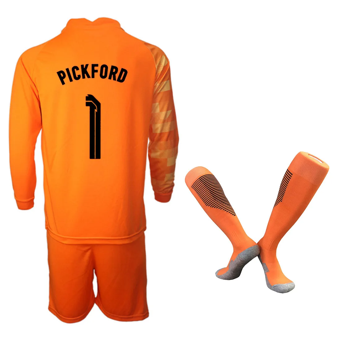 

2021-2022 UK Goalkeeper football jersey #1 PICKFORD men's youth and kids jersey T-shirt England 21/22(support DIY customization)