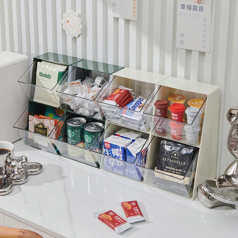 

Товары для дома Ящик для хранения чайных пакетиков Стеллаж для хранения растворимых капсул Капсула Отделка чая с молоком Акриловый стеллаж...