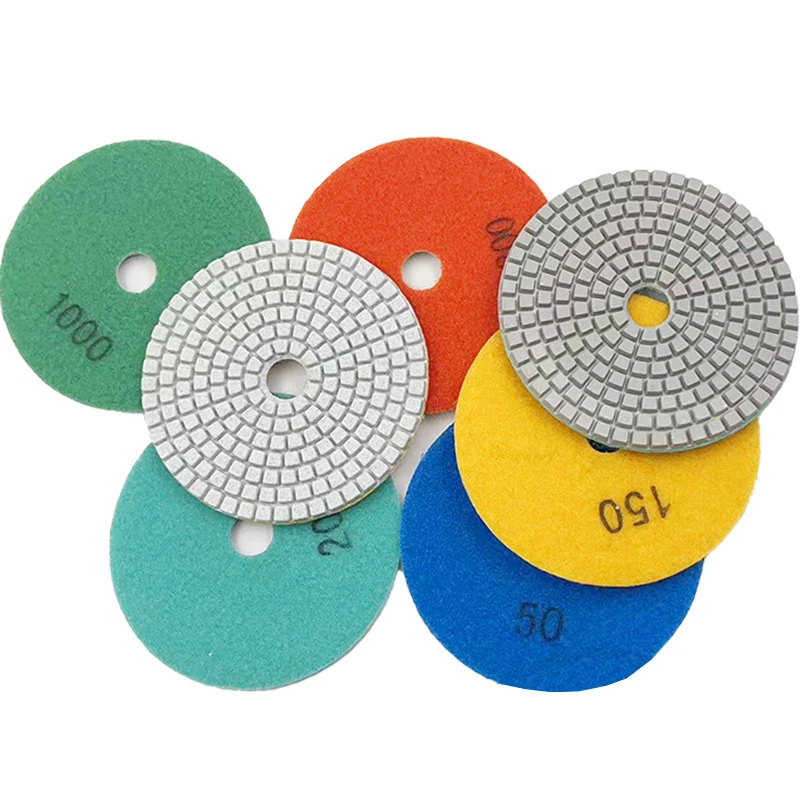 80mm 100mm Diamond Polishing Pad 3