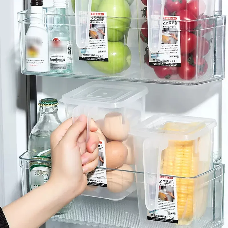 

Storage Box Storage Holders Kitchen Organizer Adjustable Kitchen Refrigerator Storage Rack Fridge Freezer Shelf Holder Organizer