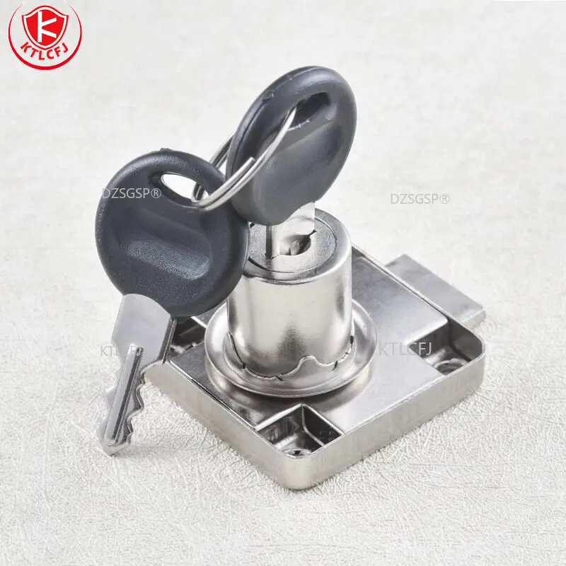 1Pc Furniture Hardware Drawer Locks with 2 Keys Door Cabinet Locks Office Desk Table Iron Letter Box Chest Cam Locks