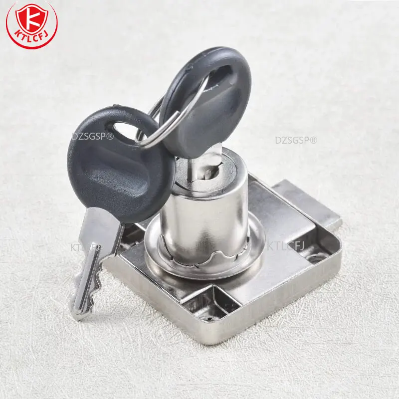 

1Pc Furniture Hardware Drawer Locks with 2 Keys Door Cabinet Locks Office Desk Table Iron Letter Box Chest Cam Locks