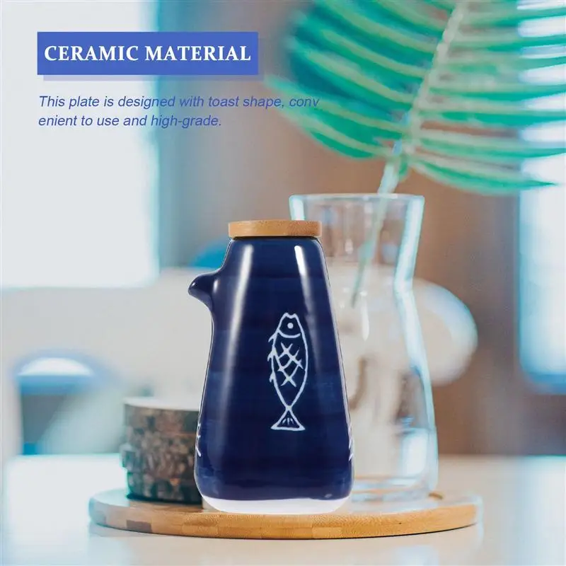 

Стандартный керамический соус в японском стиле с бамбуковой крышкой