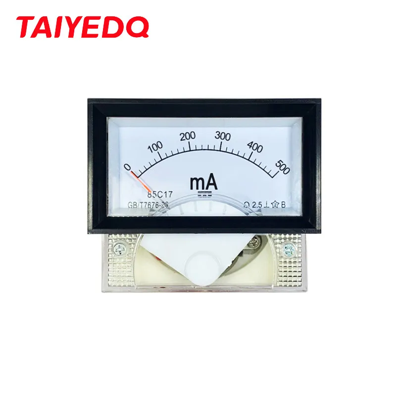 

Миллиамперметр 85 c17-ma DC панель указателей Amp Meter 20mA 30mA 50mA 100mA Squaqre 70*40 мм с черной рамкой