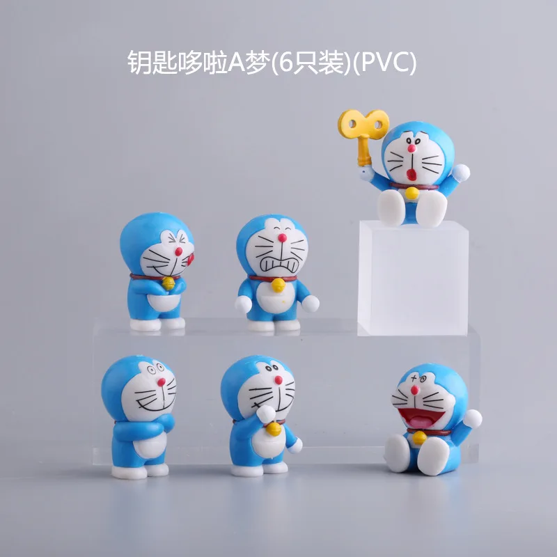 

Счастливый ключ Doraemon день рождения аксессуары для украшения торта украшение для выпечки пейзаж марионетка ручной работы Kawaii подарок