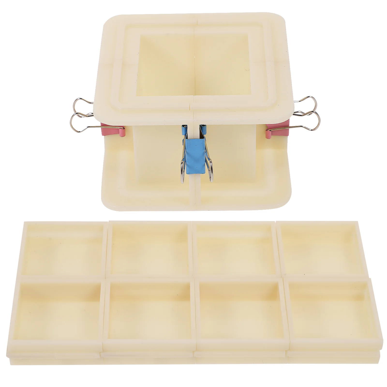 

Molds Mold Frame Housing Craft Soap Silicone Making Border Adjustable Kit Resin Casting Bracket Holder Supplies Scented Diy
