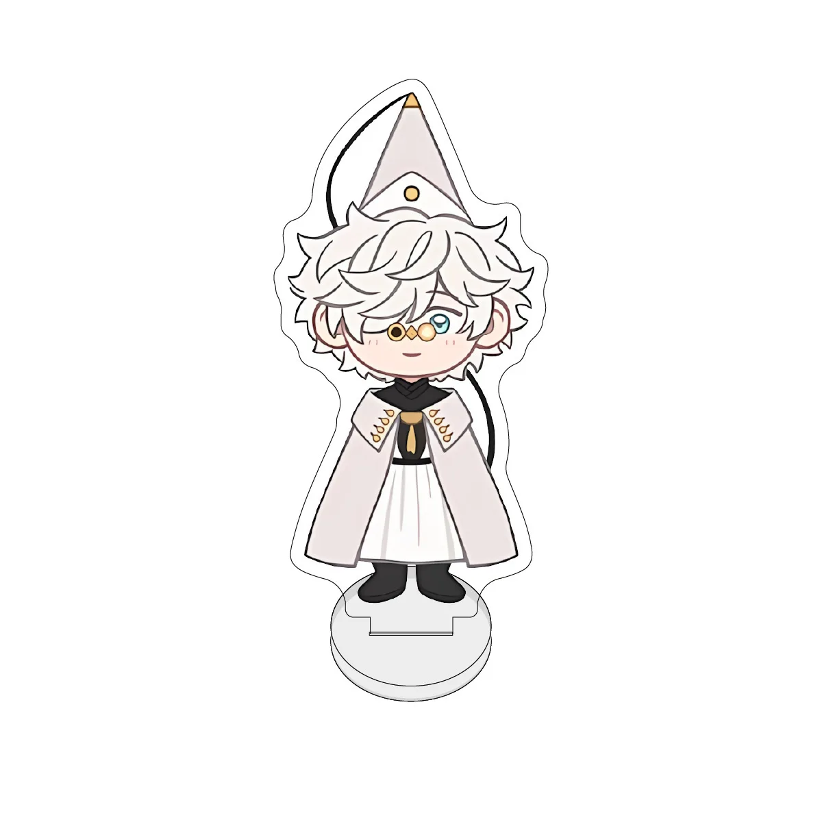 Фото Акриловая подставка Witch Hat Atelier Chibi: Магический ученик-волшебник, мультяшный настольный декор Q-версии, волшебное украшение для стола, подарок для фанатов №3