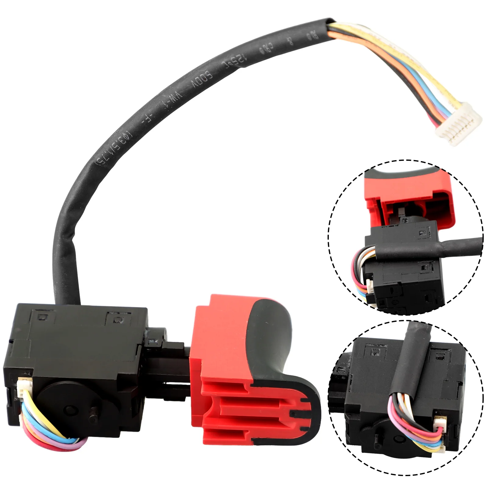 1/2 шт. триггерный переключатель аккумуляторной дрели для METABO PowerMaxxSB12BL SB18LBL BS18LBLQ