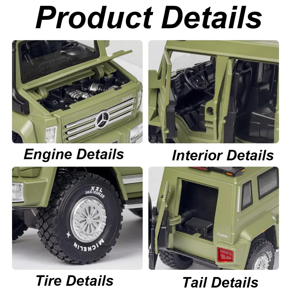 Unimok U5000 Литая Под Давлением Модель Автомобиля В Масштабе 1/28 Цинковый