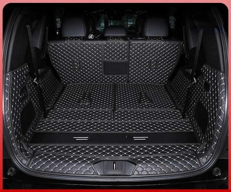 

Для Trumpchi GS8 2025 изготовленный на заказ коврик в багажник автомобиля 6/7 сидений топливный гибридный полный охват грузовой вкладыш водонепроницаемые аксессуары для интерьера