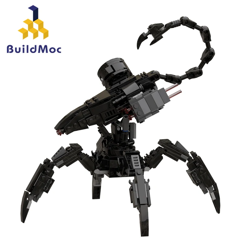 

BuildMoc Game Horizon Monster Corruptor War Robot Machine Building Blocks Set Dinosaur Watcher Beast Small Cow Dawn Bricks Toys