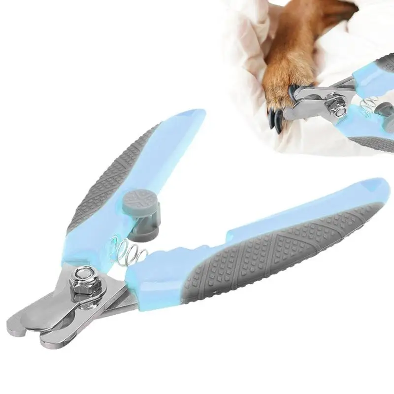 

Машинка для стрижки когтей для собак и кошек, триммер с острыми лезвиями для ухода за когтями, домашний набор для груминга