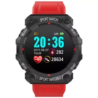 fd68s smart bluetooth watch fitness tracker sport heart rate monitor blood waterproof women children bracelet for android ios
