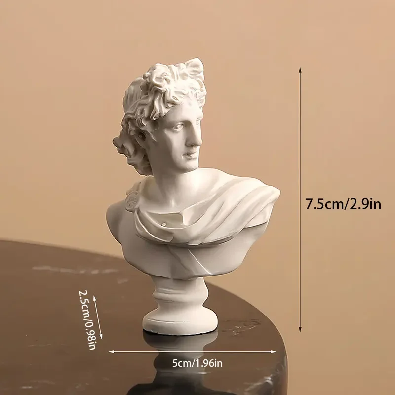 

Бюст Аполлона из полимера