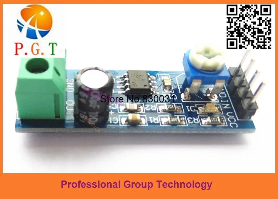 

1 шт., регулируемый модуль усилителя звука LM386 200
