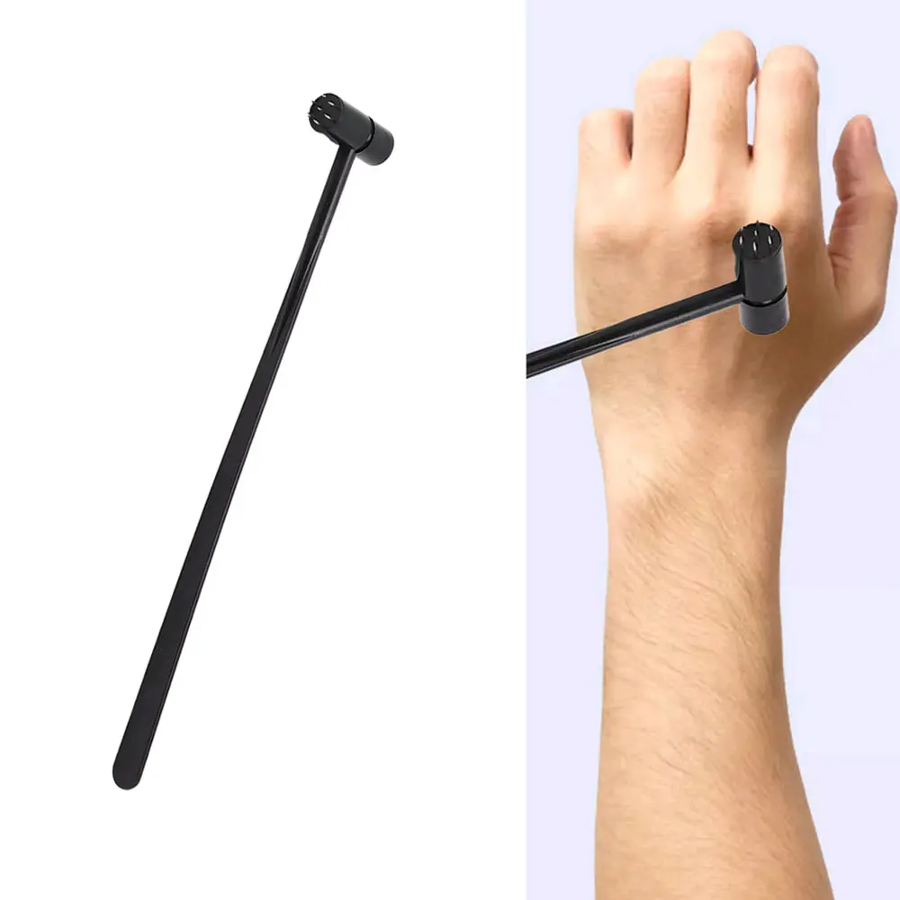 1 шт. кожаная игла одноразовая с цветком сливы семью звездами молоток для крови