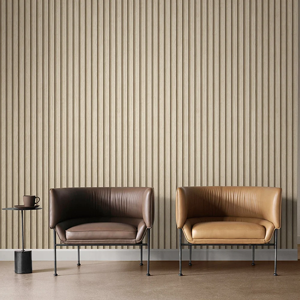 3D обои из ПВХ водостойкие с деревянной полосой рулон бумаги для гостиной