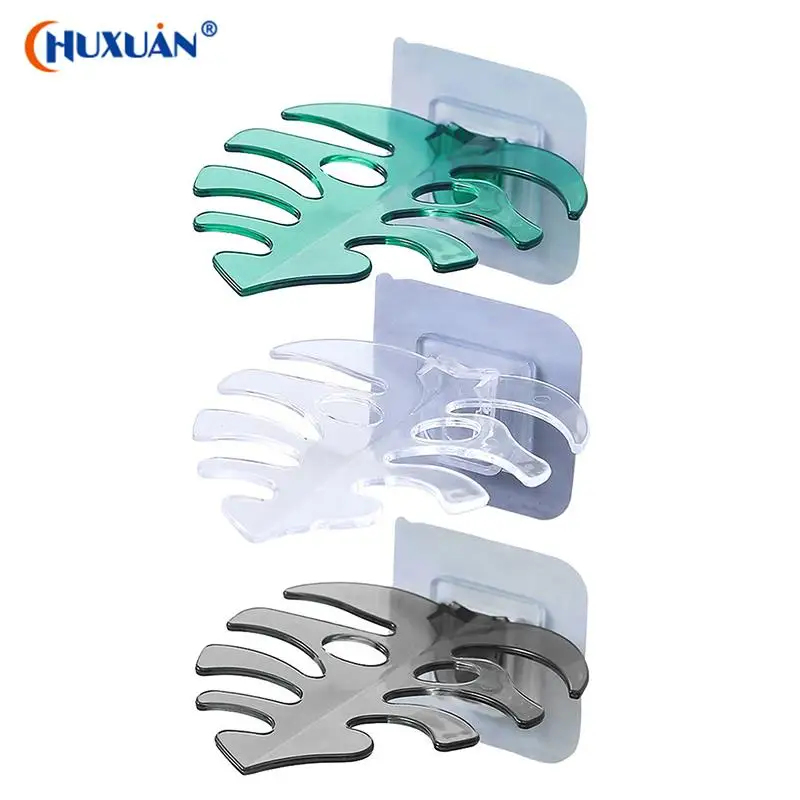 

Multi-purpose Leaf Hook Wall Organizer Rack Bathroom Razor Toothbrush Holder Hair Rope Storage Hook Kitchen Gadget Tool Hook