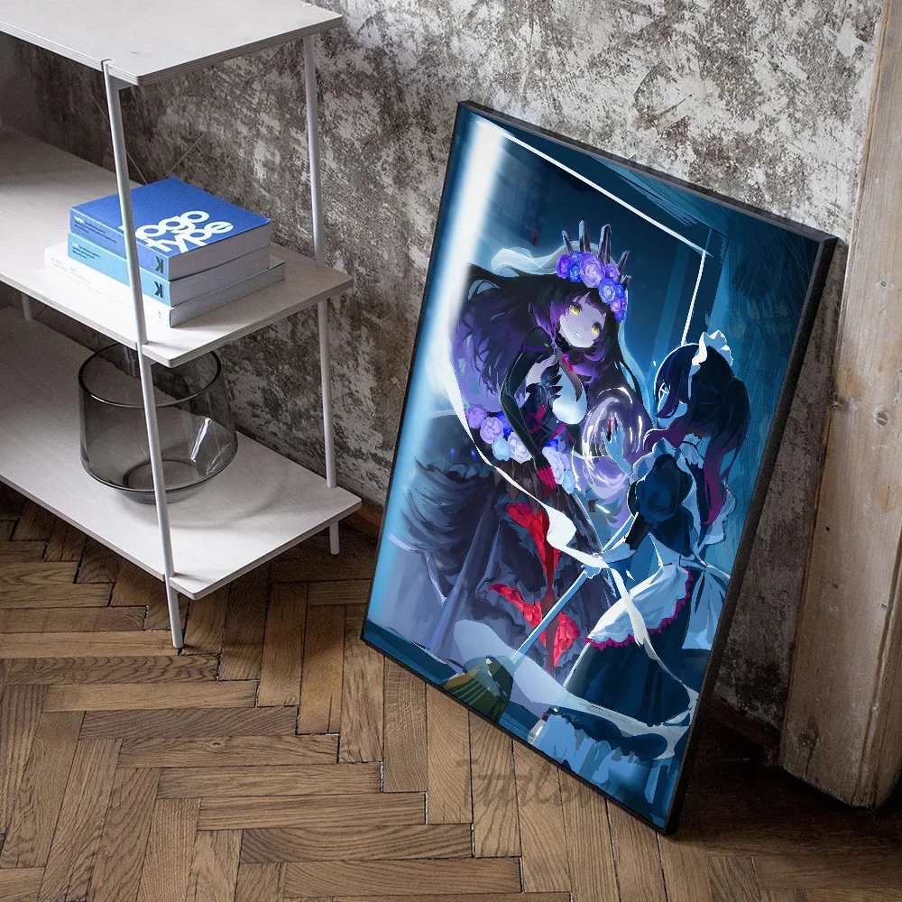 Аниме девушка Hololive Roboco плакаты наклейки декор для игровой комнаты подарки