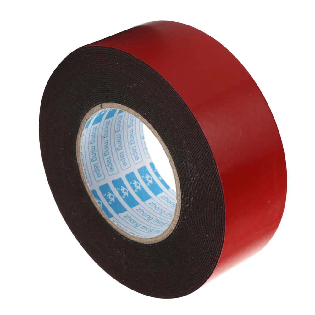 

1Pc 20mmx10m Double Side Absorbing Mounting Tape Red Cover Film for Name Scrapbooking