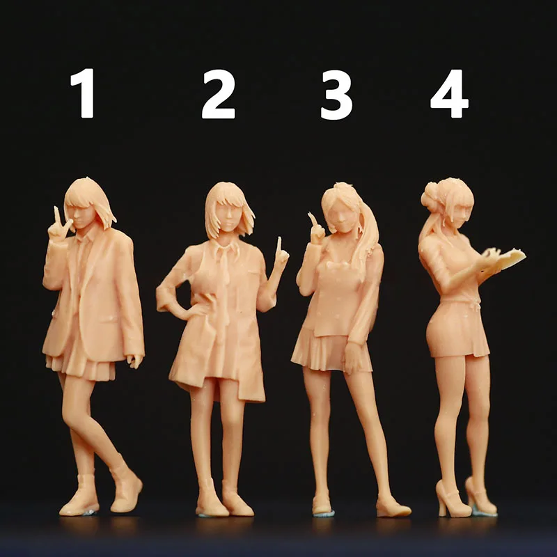 

1:64, 1/87, школьная форма для школьницы, миниатюрная модель для учительницы, песочный стол, злодейка, сцена должна быть окрашена самостоятельно