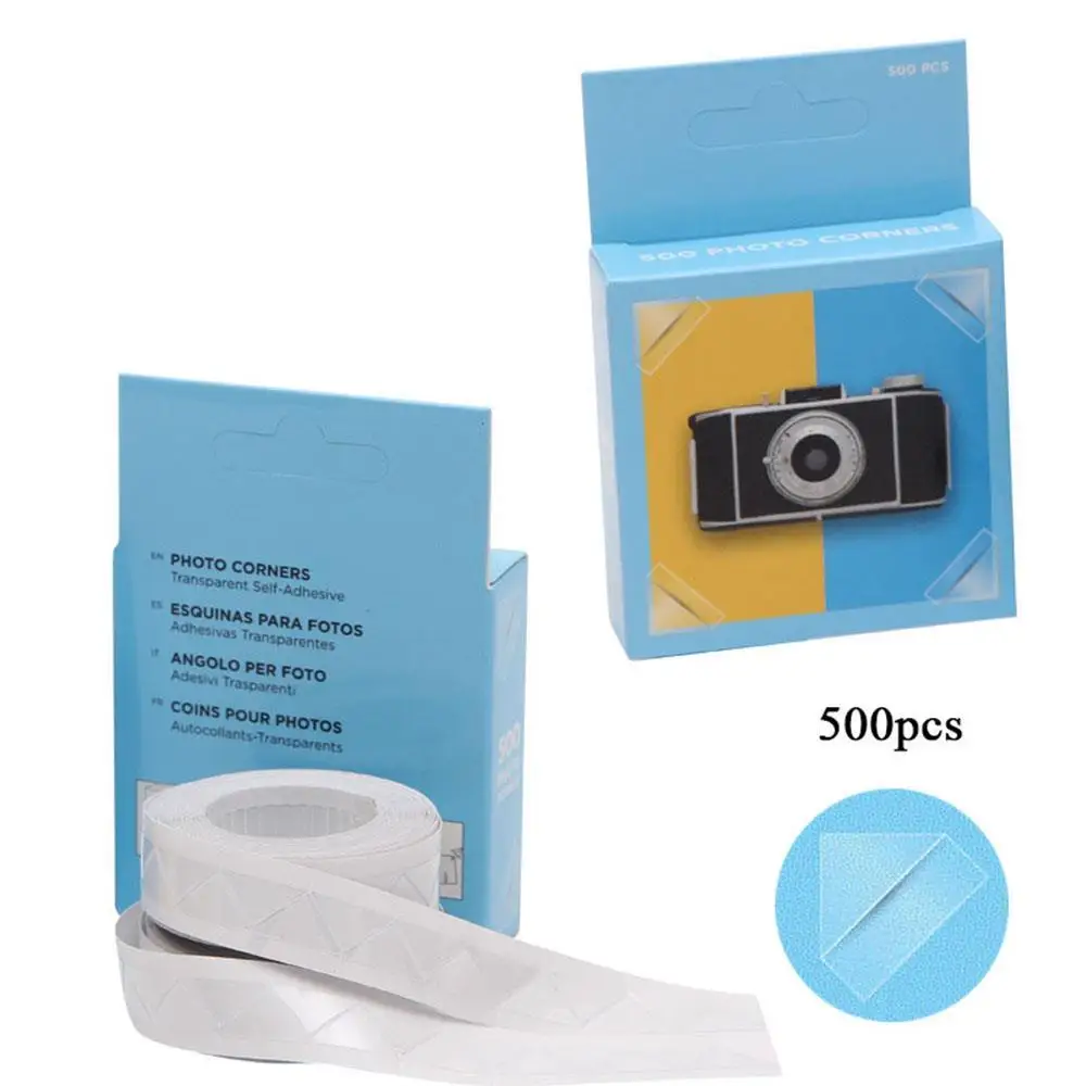 

Фотоуголки для скрапбукинга ПВХ 250/500 шт